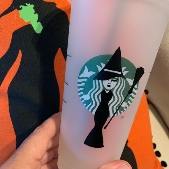 Starbucks Other - Sassy witch Starbucks cold cup! Personalized.